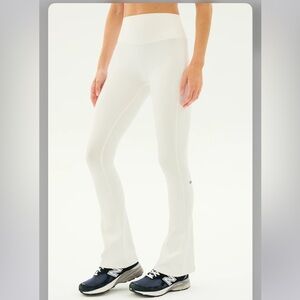 Splits59 RAQUEL HIGH WAIST FLARED LEGGING in White